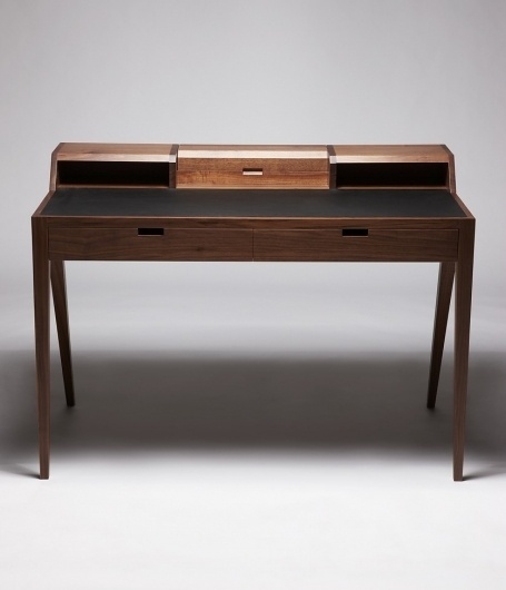 Dare Studio :: Katakana Writing Desk #walnut #desk #writing