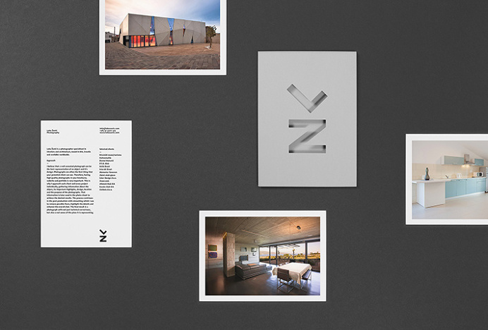Luka Žanić Photography by Studio8585 #branding #folder #cards