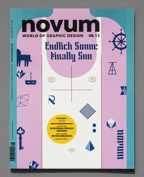 novum magazine cover #uv #sun #that #nice #novum #its #sunburn #gebrauchsgraphik #magazine