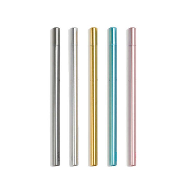 Prism Rollerball Pens The Prism Rollerball Pens are slim, lightweight, and eye-capturing pens. They come in five colors in a shimmering, chrome finish with a prismatic shape that gives a good grip.