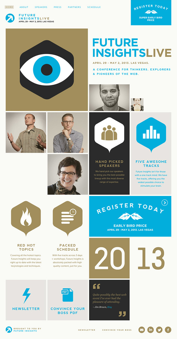 Future Insights Redesign | Mike Kus #layout