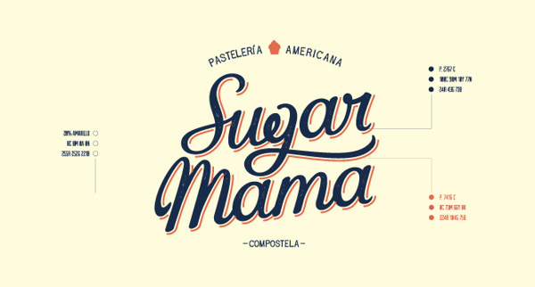 Sugar Mama on Behance #logo #typography