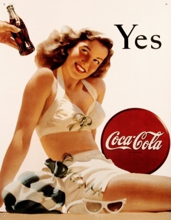 Vintage Posters - Vintage Coca-Cola #coke