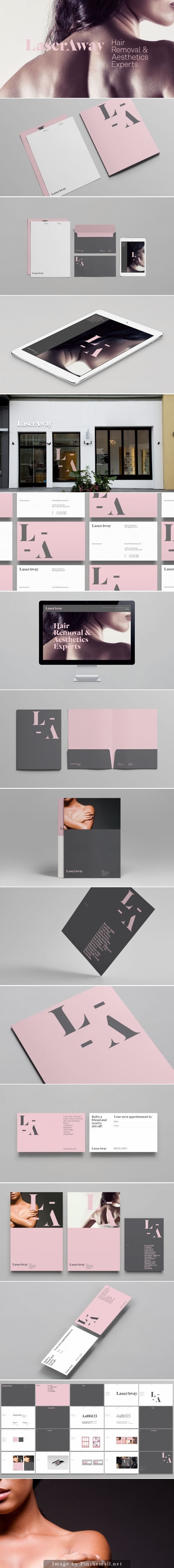 LaserAway #brand #identity