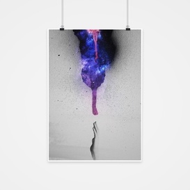 Feel infinite #infinite #stars #enlightenment #abstract #poster #a3 #print #graphic #design #stars #celestial #hands #palm #minimalist