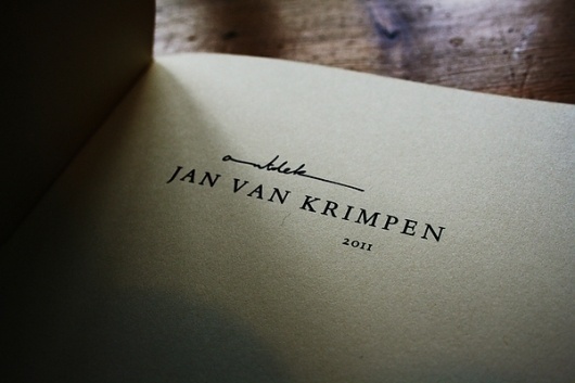 Ontdek Jan van Krimpen (Discover Jan van Krimpen) on the Behance Network #van #design #graphic #book #jan #krimpen #children #typography