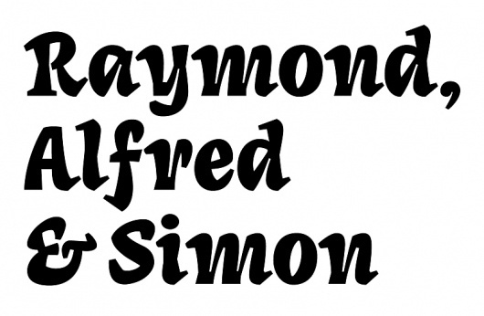 Main : Émilie Rigaud #type #italic #design #unusual