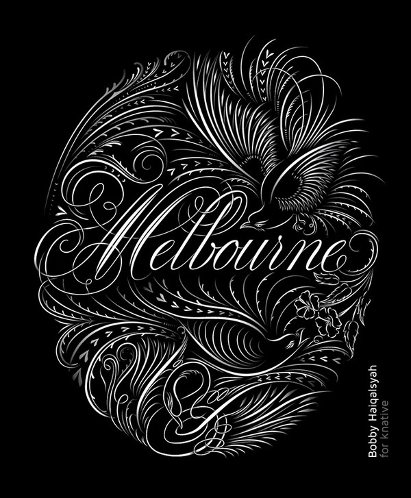 Melbourne knative #typography #australia #melbourne #knative