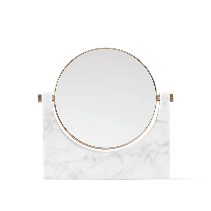 Pepe Marble Mirror by Studiopepe for Menu. #tablemirror #minimalism #studiopepe #menu #mirror