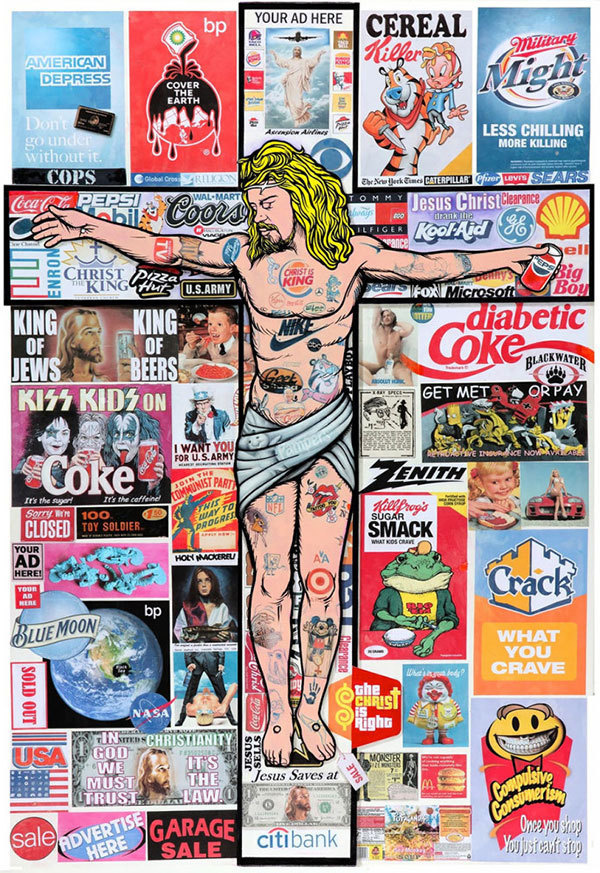Brand Loyalty #illustration #brands #jesus
