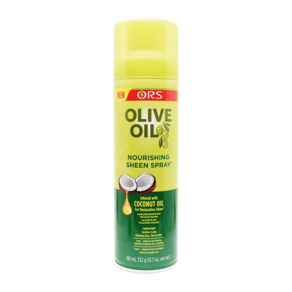 ORS Olive Oil Nourishing sheen Spray provides great sheen to your hair as it bathes each hair strand with its powerful formulation.