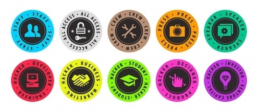 f8 Conference | The Graphic Works of Ben Barry #icon #logo #sticker #color
