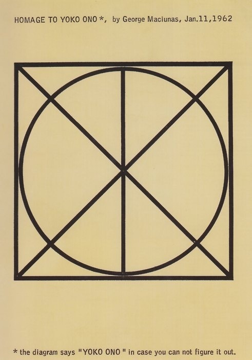 tumblr_lqk4saTatQ1qzdedmo1_500 #fluxus #george #yoko #machunas #ono