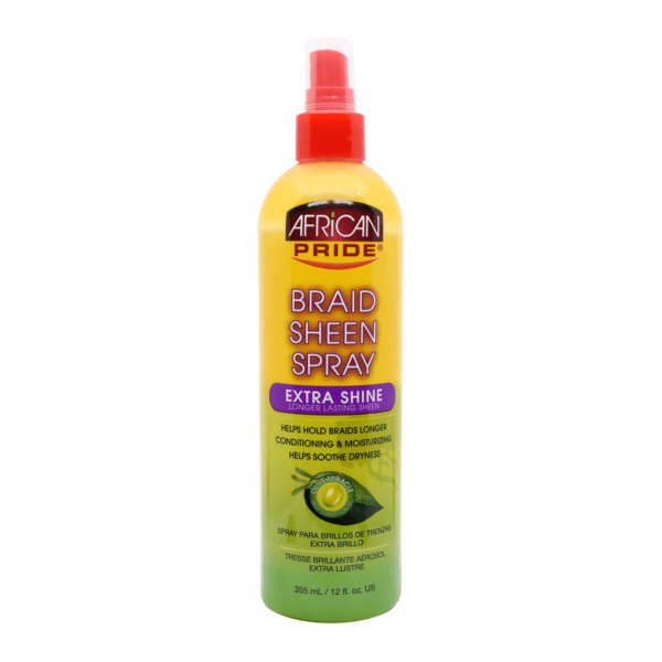 African Pride Braid Sheen Spray Extra Shine