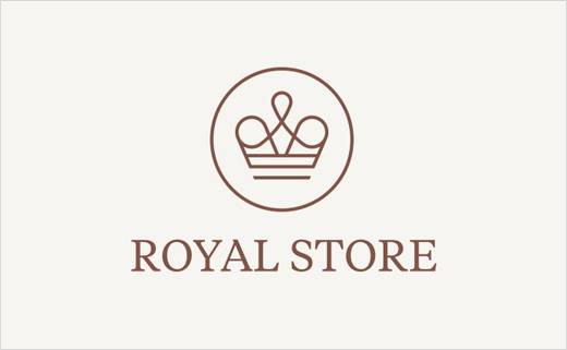 "Royal Store" by Jarek Kowalczyk #crown #shop #royal #store #logo