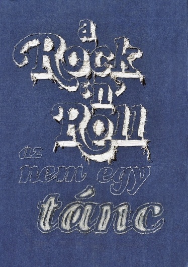 Rock 'n' Roll is not a dance on the Behance Network #type