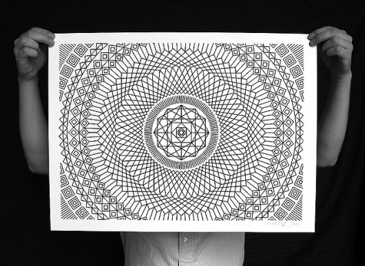 MWM NEWS BLOG: Numerically Controlled : Poster Series. #computer #sharpie #patterns #drawing