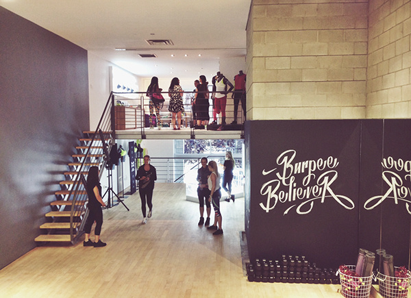 Nike Chalk Murals on Behance #lettering #b&w #chalk #ligatures #nike #type #typography