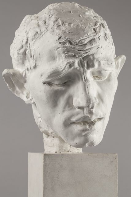 Auguste Rodin Pierre de Wissant, tête type C (Pierre de Wissant, type C head) c.1885-1886 Musée Rodin #bust #sculpture #sentiment #portrait