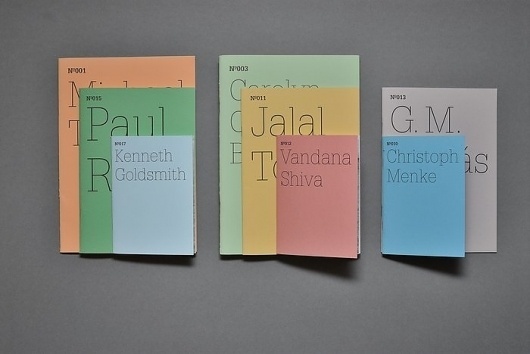Leftloft, we are an italian design company / Projects / dOCUMENTA (13) 100 notes – 100 thoughts #design #book #lefttloft #grapihic #typography