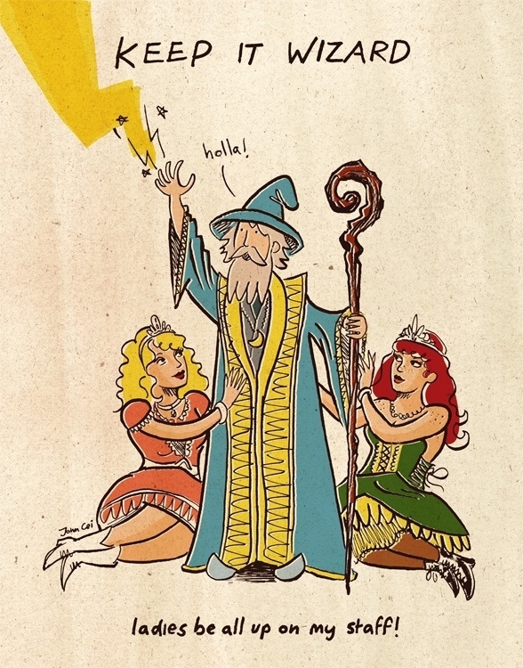 John Cei Douglas #comic #illustration #wizard
