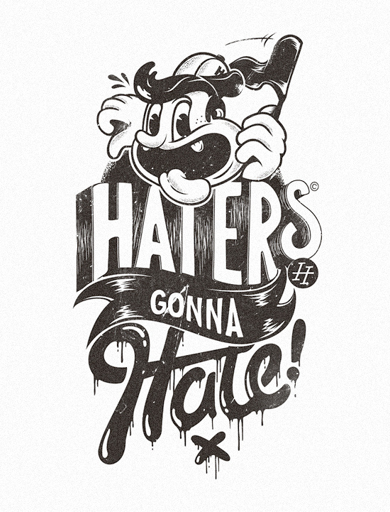 photo #color #texture #illustration #one #haters