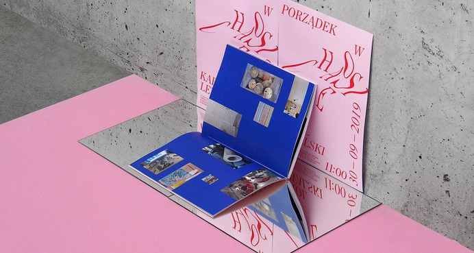 Order in Chaos - Mindsparkle Mag Martyna Wędzicka-Obuchowicz designed Order in Chaos. This project consisted on the PhD thesis & catalogue design for Karol Lewalski – an artist focusing on color linocut. #logo #packaging #identity #branding #design #color #photography #graphic #design #gallery #blog #project #mindsparkle #mag #beautiful #portfolio #designer