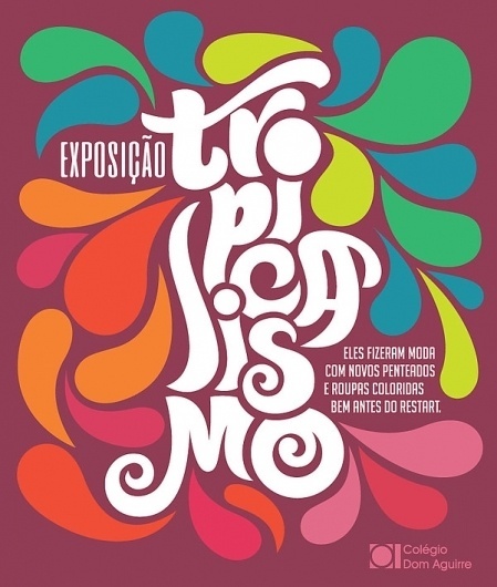 Tropicalismo on the Behance Network #rounded #colors #groovy