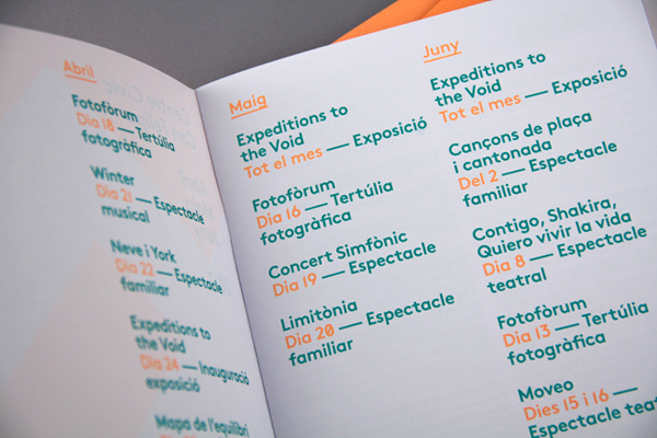 Centre Cívic Can Felipa #editorial #brochure #typography