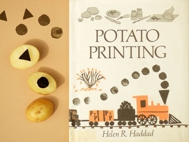 Present&Correct - Potato Printing #retro #book #publishing #illustration #vintage