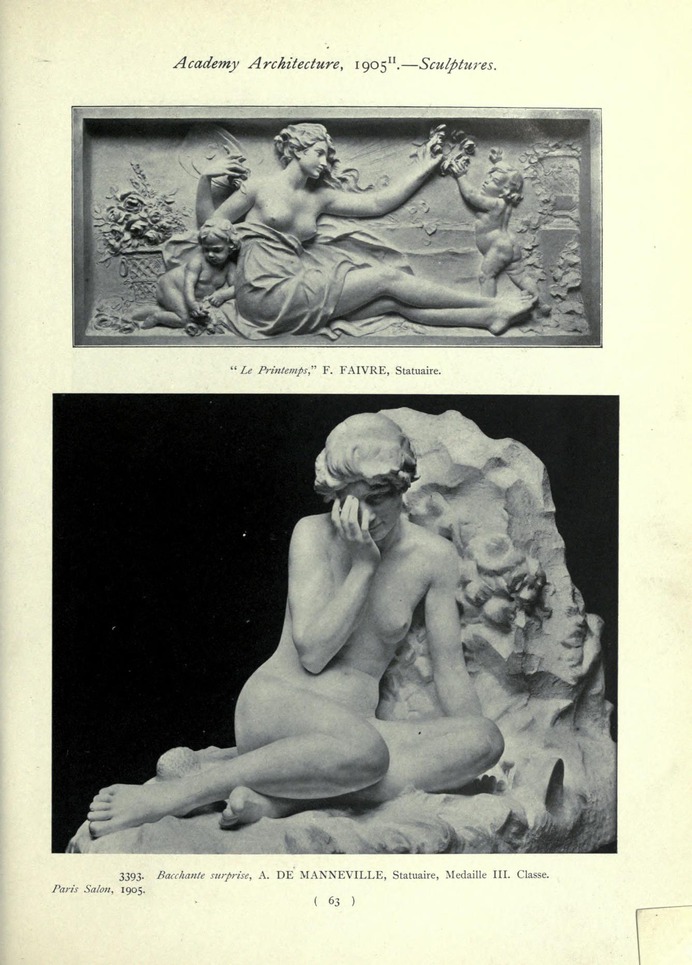 Sculptures from "Academy architecture," 1904-1908. A collection of all the sculptures published in vols. 25-34 of "Academy Architecture." : Academy architecture and architectural review : Free Download, Borrow, and Streaming : Internet Archive