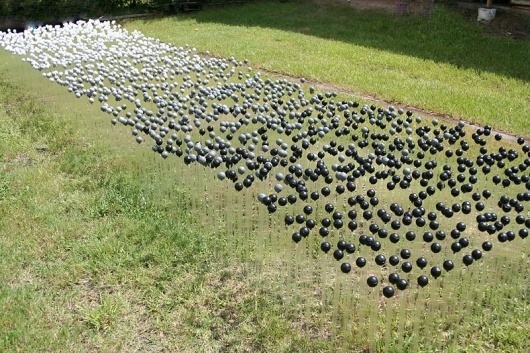 Low-Res Pixel Bed #sculpture #hunter #installation #pixel #art #jonakin