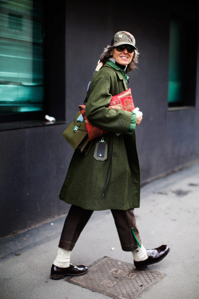 Ana After Etro, Milan | The Sartorialist