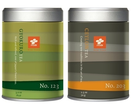 ITO EN Loose Leaf Tea on the Behance Network #tin #tea