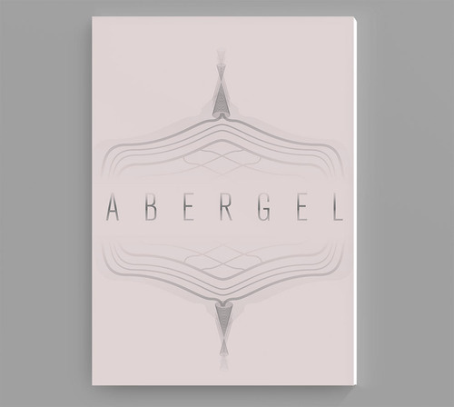 A jewish name AbergelEpok design #lines #design #graphic #vector