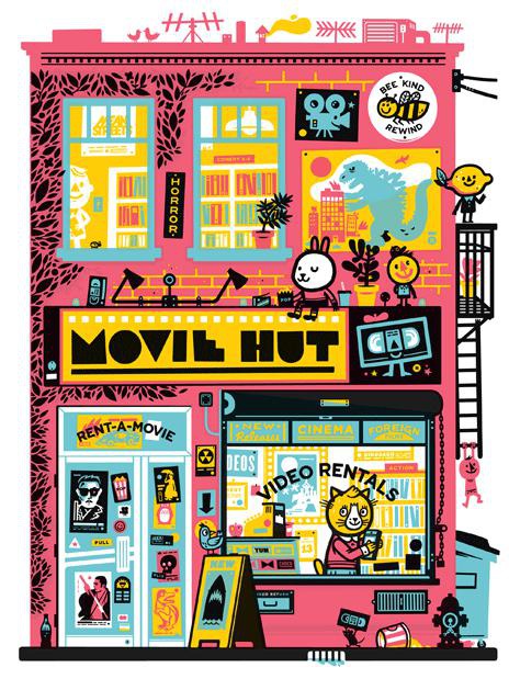 The Little Friends of Printmaking Ye Olde Shoppe #illustration