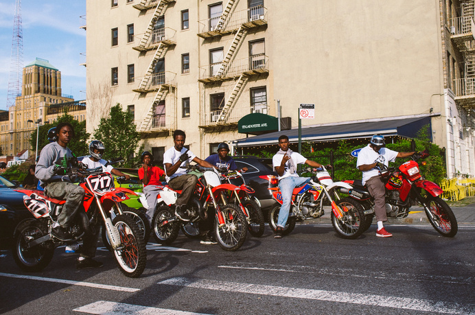 Dem boys - Brooklyn, NY #brooklyn #street #bikes #dirt bike #motor cross #new york #nyc #vineshk