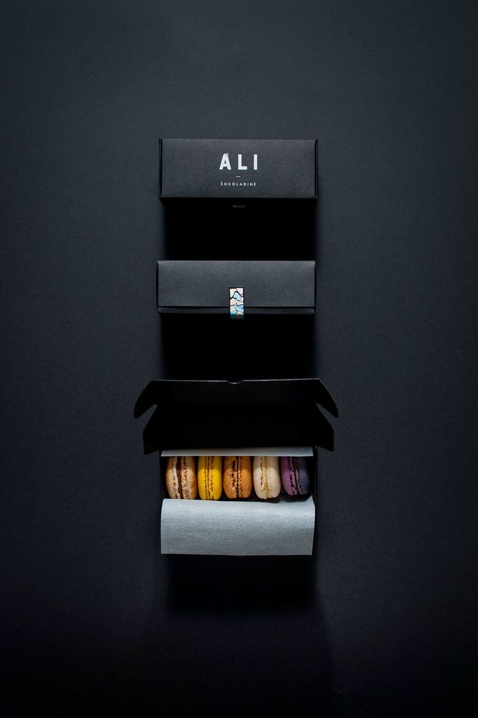 Ali. Luxury chocolate brand