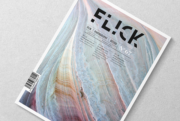 Flick Magazine on Behance #layers #flick #print #design #graphic #art #typography