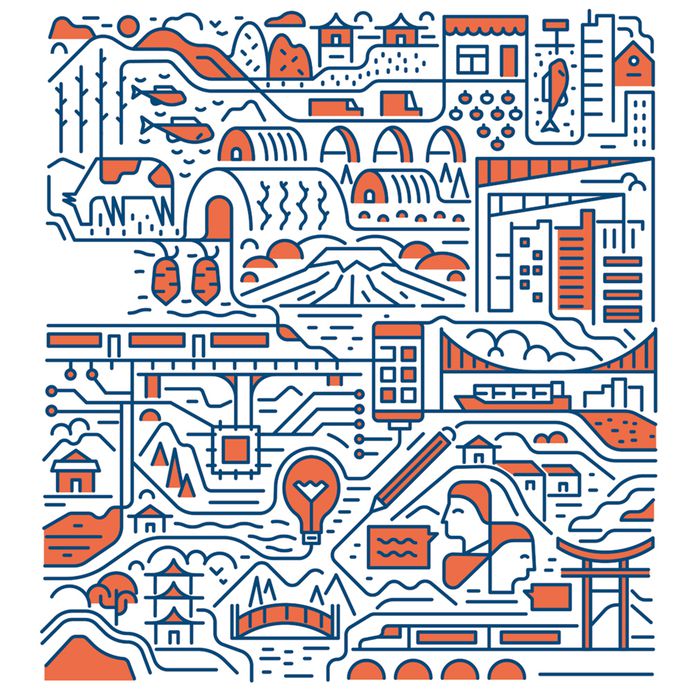 Follow the Line on Behance