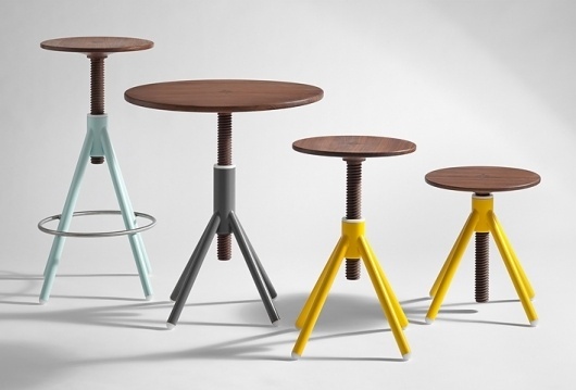 Thread Family | COORDINATION #thread #family #stool #series #table