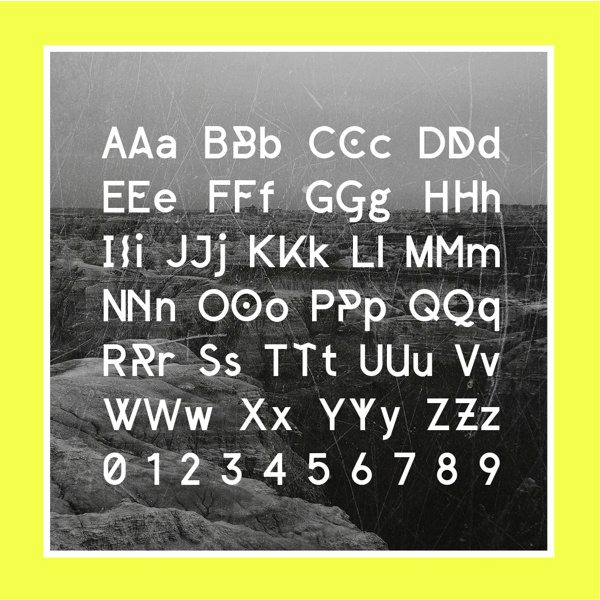 Dakota Typeface #font #stoughton #letters #futuristic #rosalind #typeface #letterform #type #typography