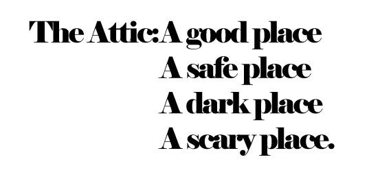 The Attic : Adrineh Asadurian #poem #architecture #attic