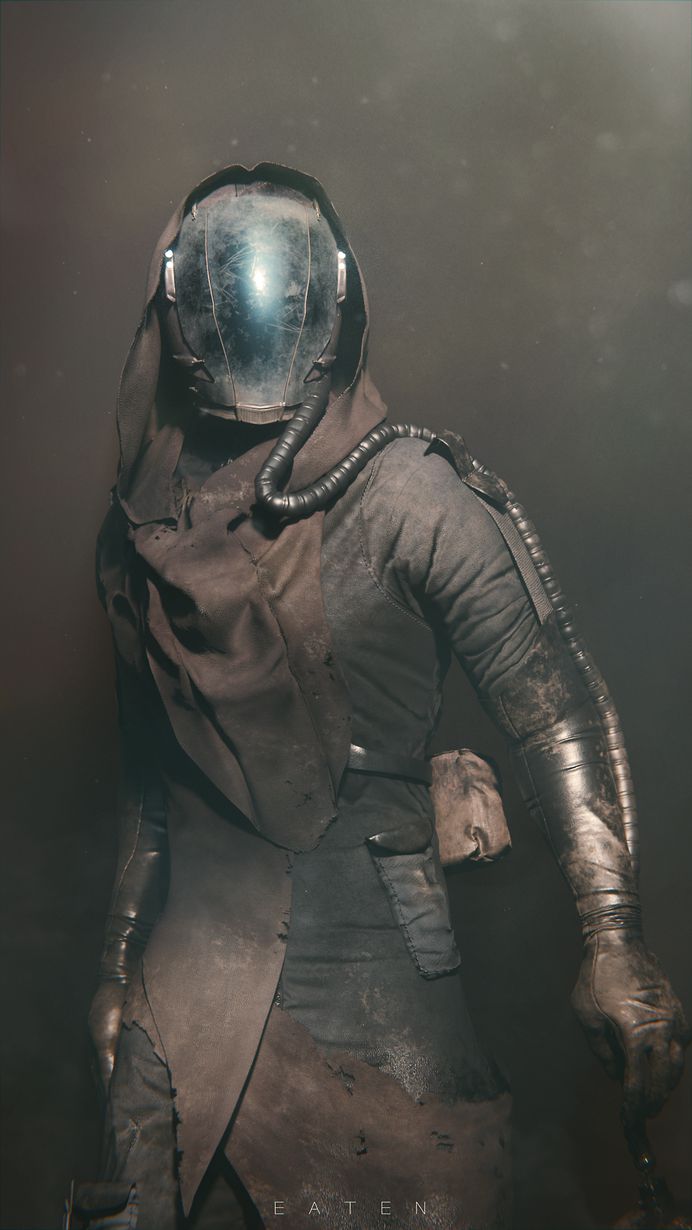 BREATHLESS (EATEN Character Concept) on Behance by Domenico D'Alisa