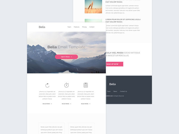 Free Responsive Email HTML Template