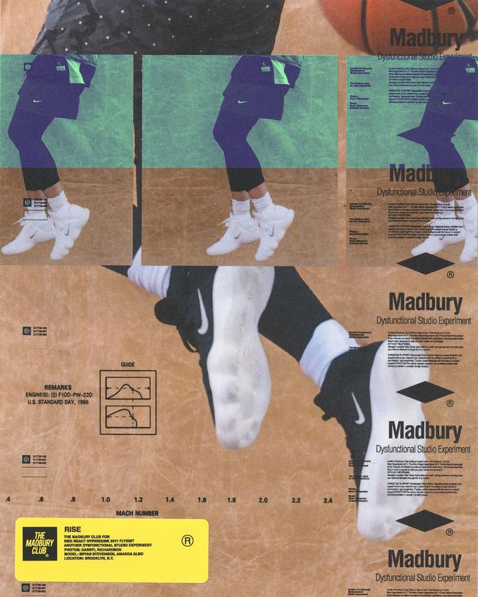 Team Madbury on Instagram: "RISE Poster Series. (3/3) 1600" x 2000" for @NikeBasketball. Digital, physical collage. @darrylrichardson_ @chris.albo @yanville" • Instagram