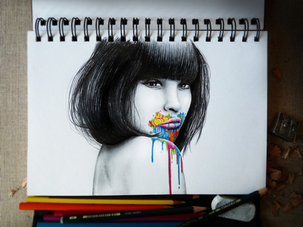Beautiful Drawings by Pierre Yves Riveau #inspiration #illustration #drawing