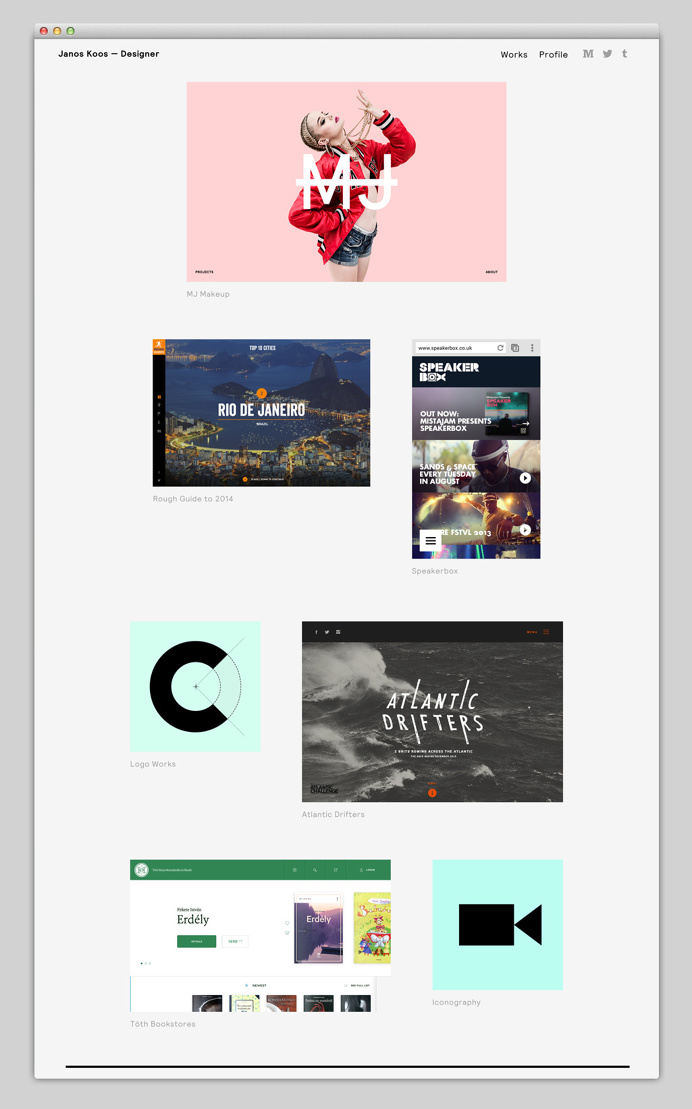 Digital & UI Portfolio - Janos Koos #digital, #interactive #ui #userinterface, #artdirection, #creative, #portfolio #web #website, #fashion,