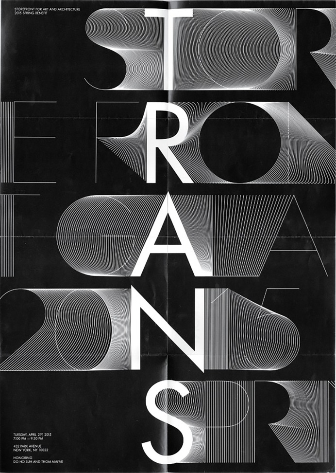 TRANS, Identity system – Exhibition