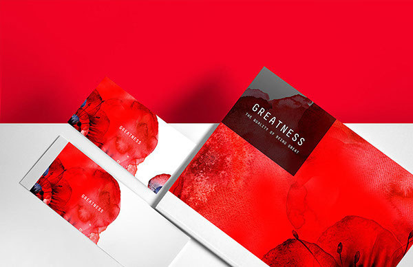 Greatness on Behance #illustration #design #red #posters